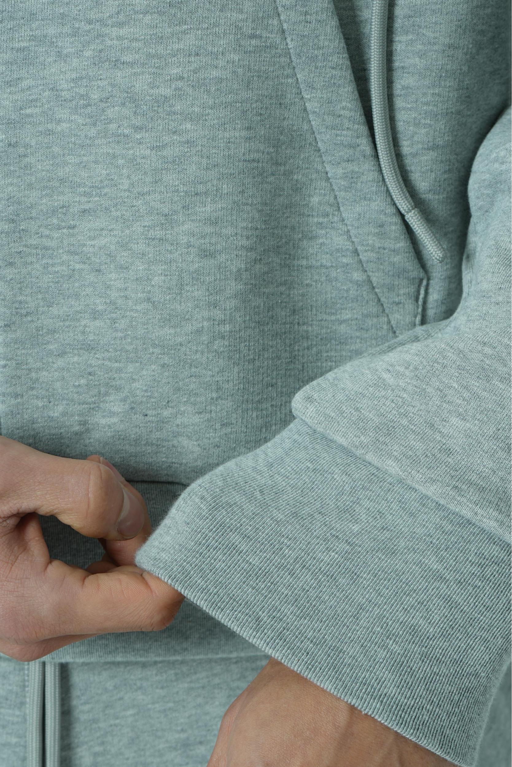 Moncler Hoodie Zip-Up Grey