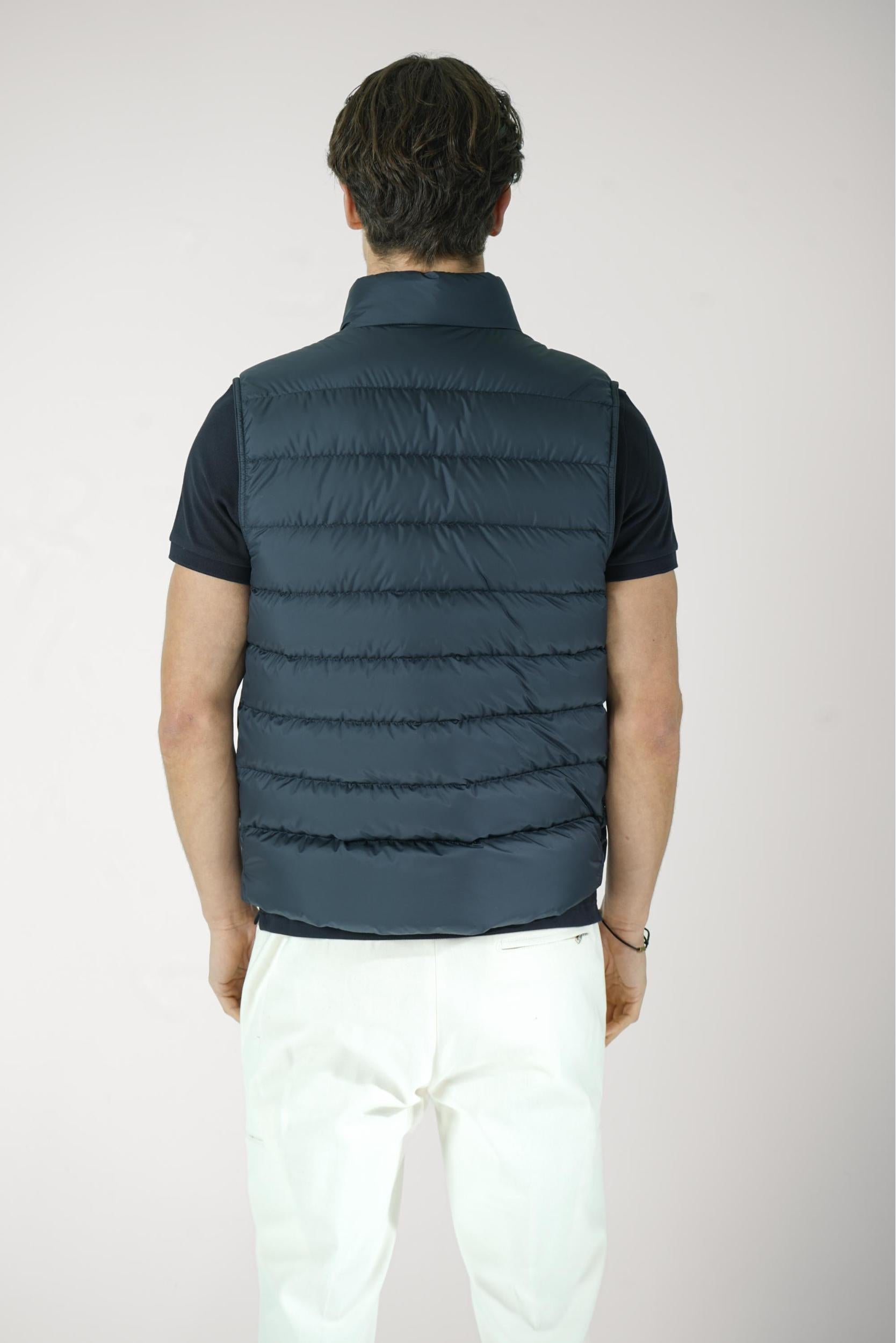 Moncler Lechtal Down Gilet Navy