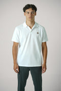 Moncler Logo Patch Cotton Polo White