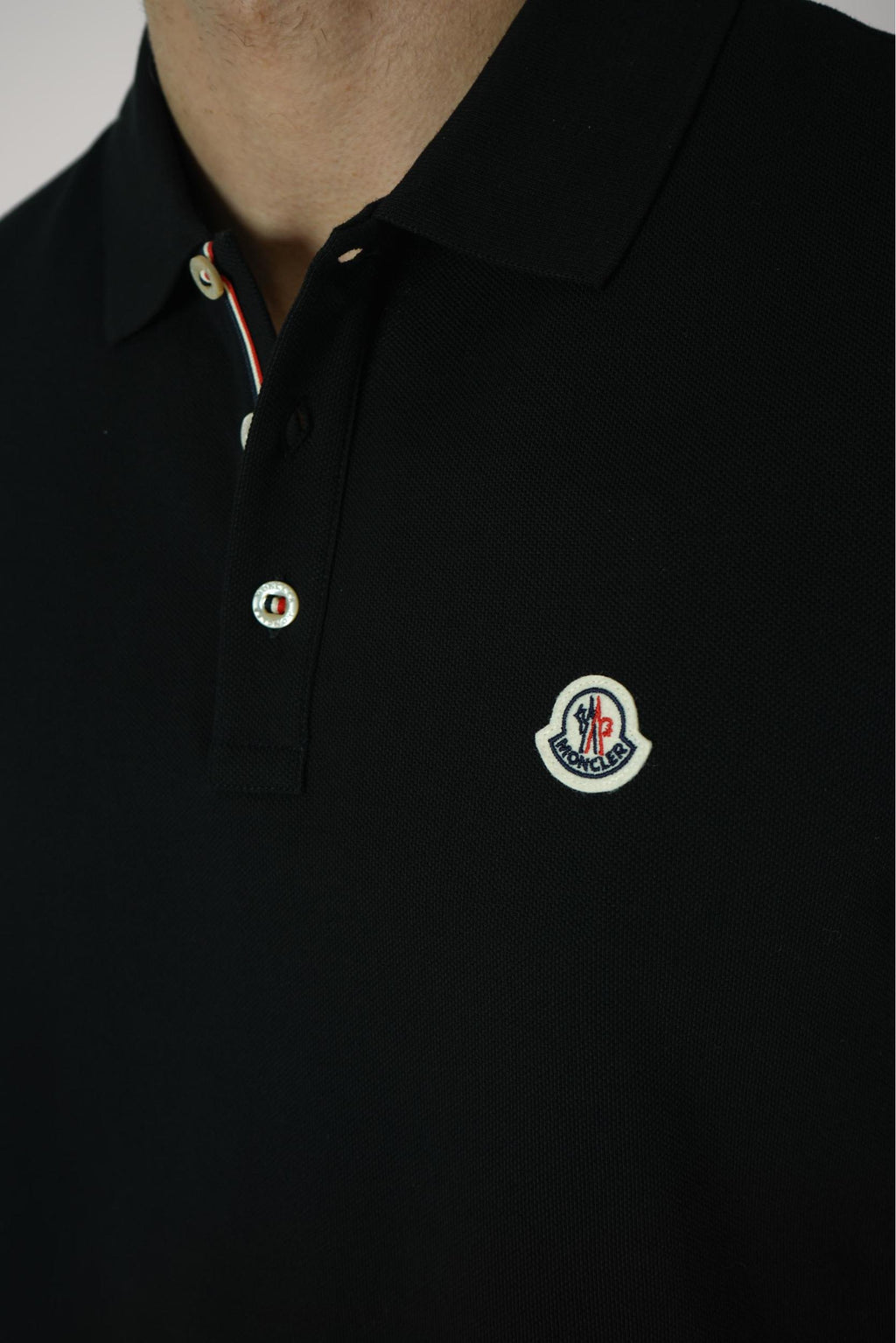 Moncler Maglia Polo Black