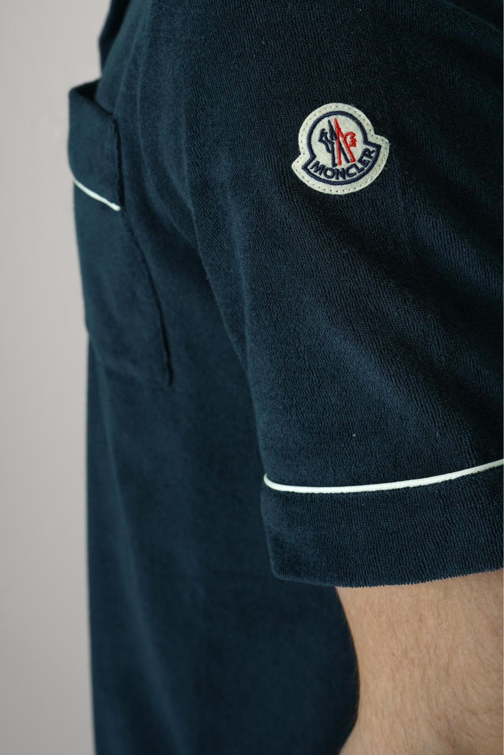 Moncler Manica Polo Navy