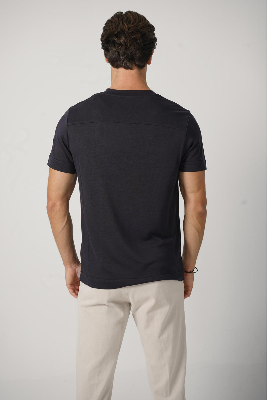 Moncler Manica Tee Navy