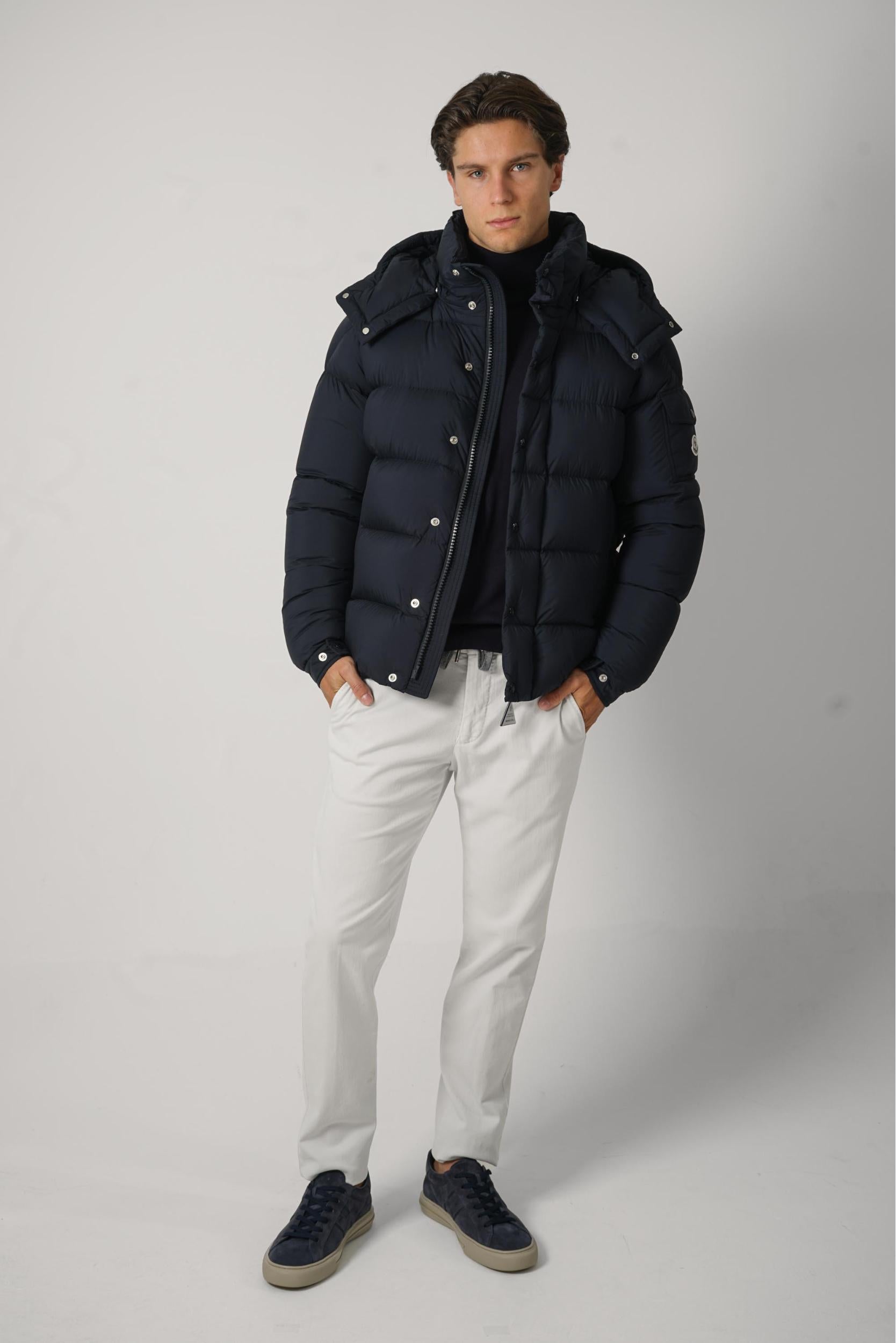Moncler Maya 70 Jacket Navy
