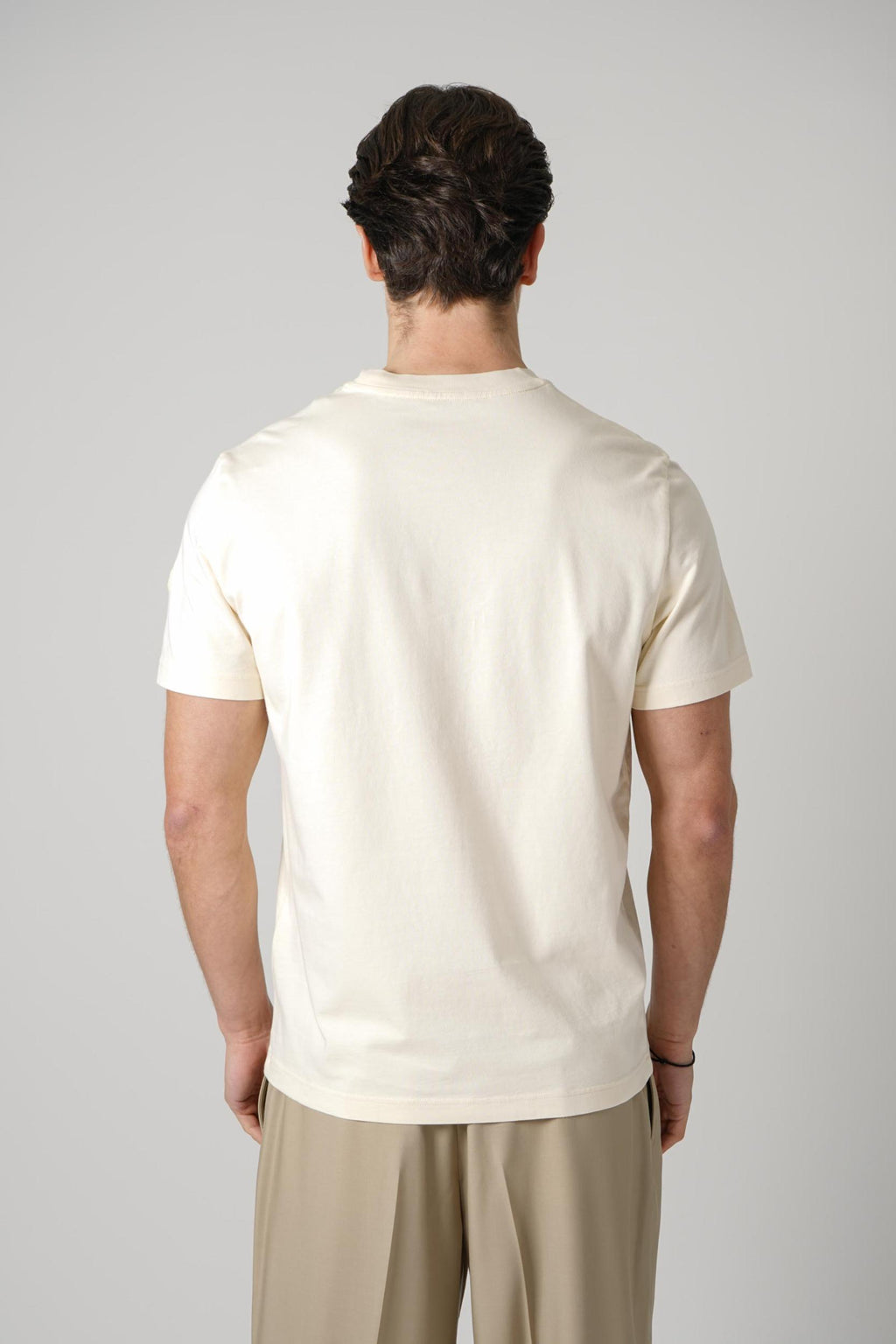 Moncler Model 22 T-Shirt Creme