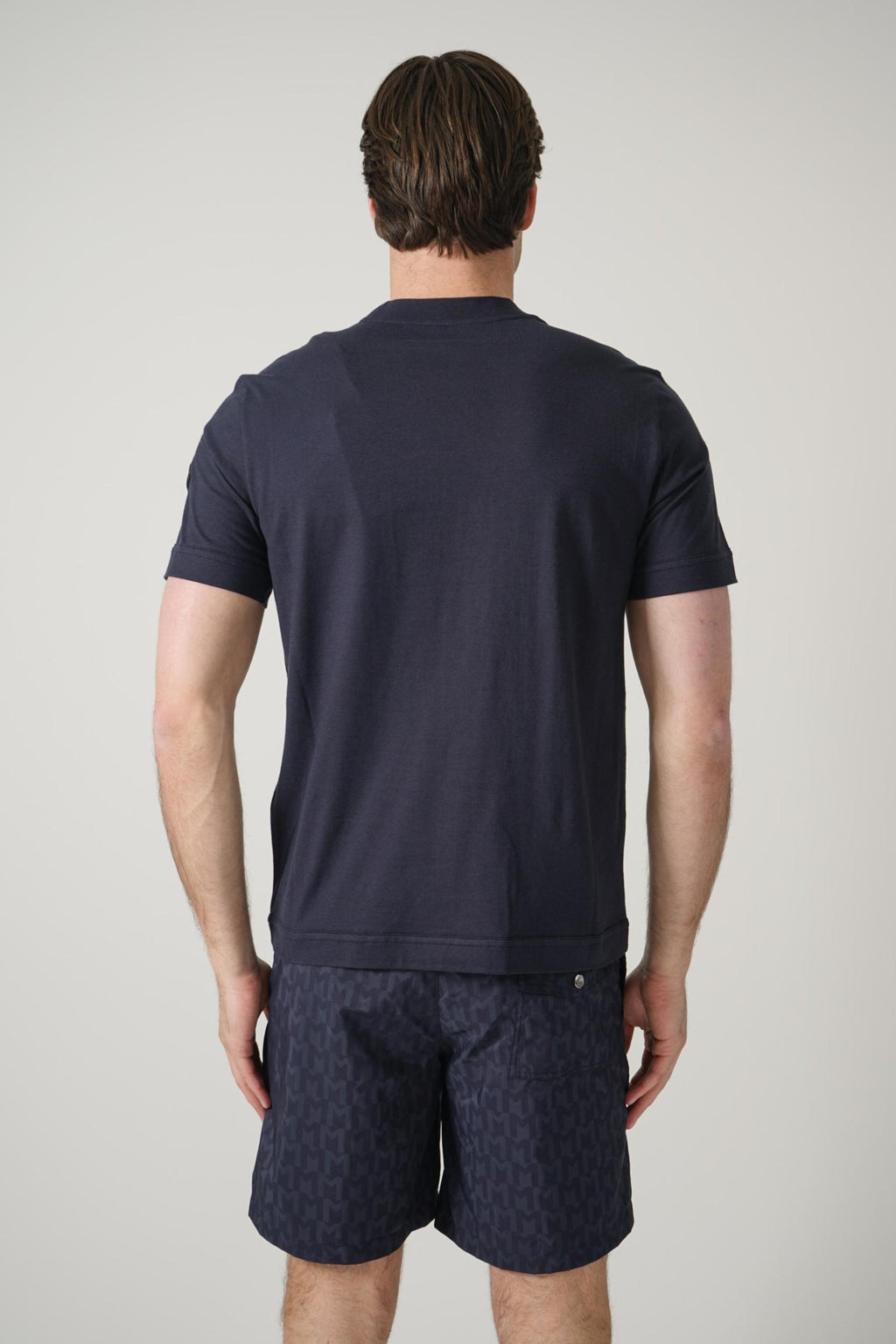 Moncler Monchrome Front Pocket T-Shirt Navy