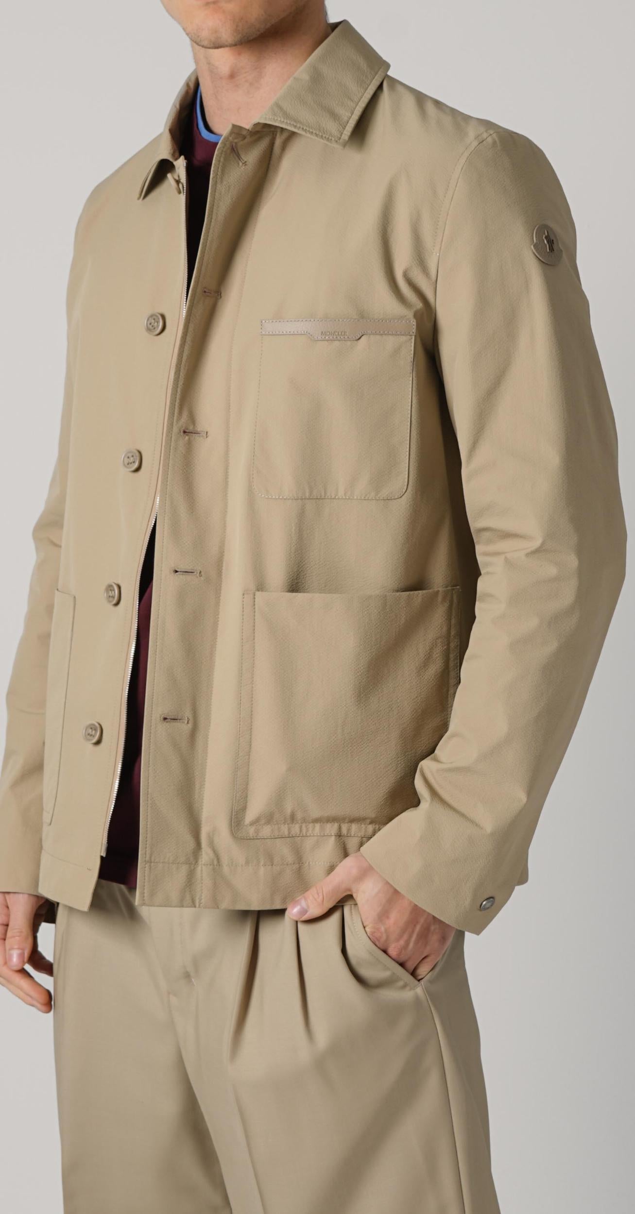 Moncler Nanav Giubbotto Light Brown