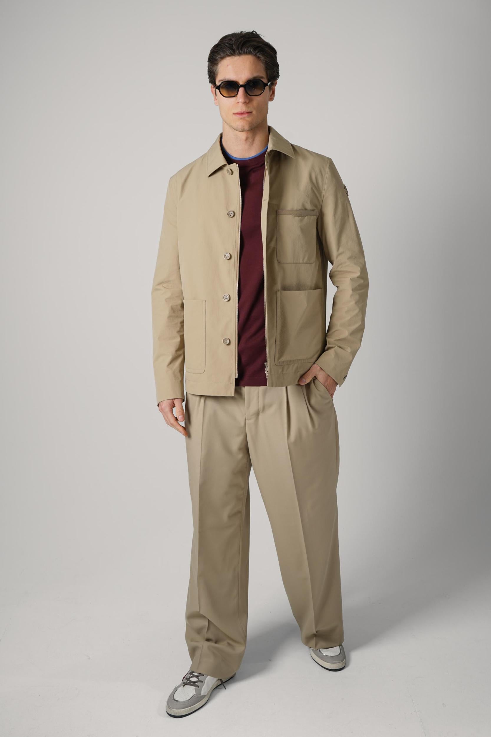 Moncler Nanav Giubbotto Light Brown