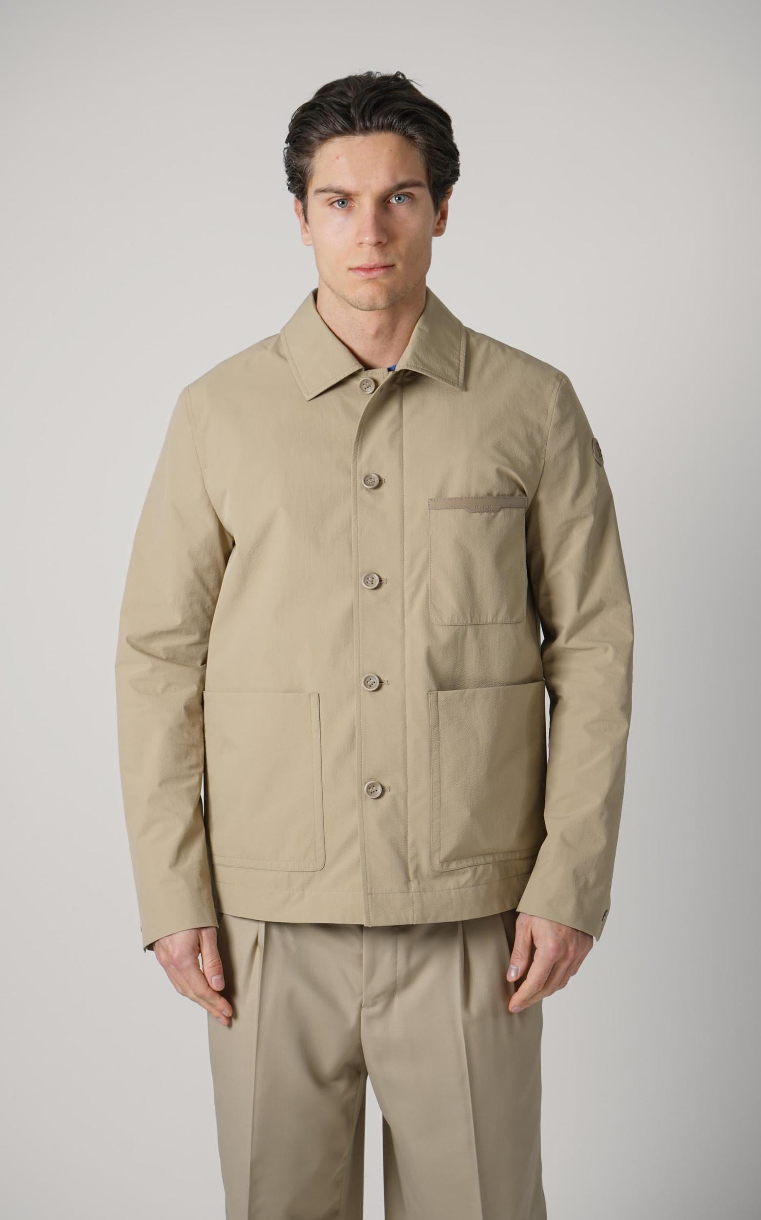 Moncler Nanav Giubbotto Light Brown