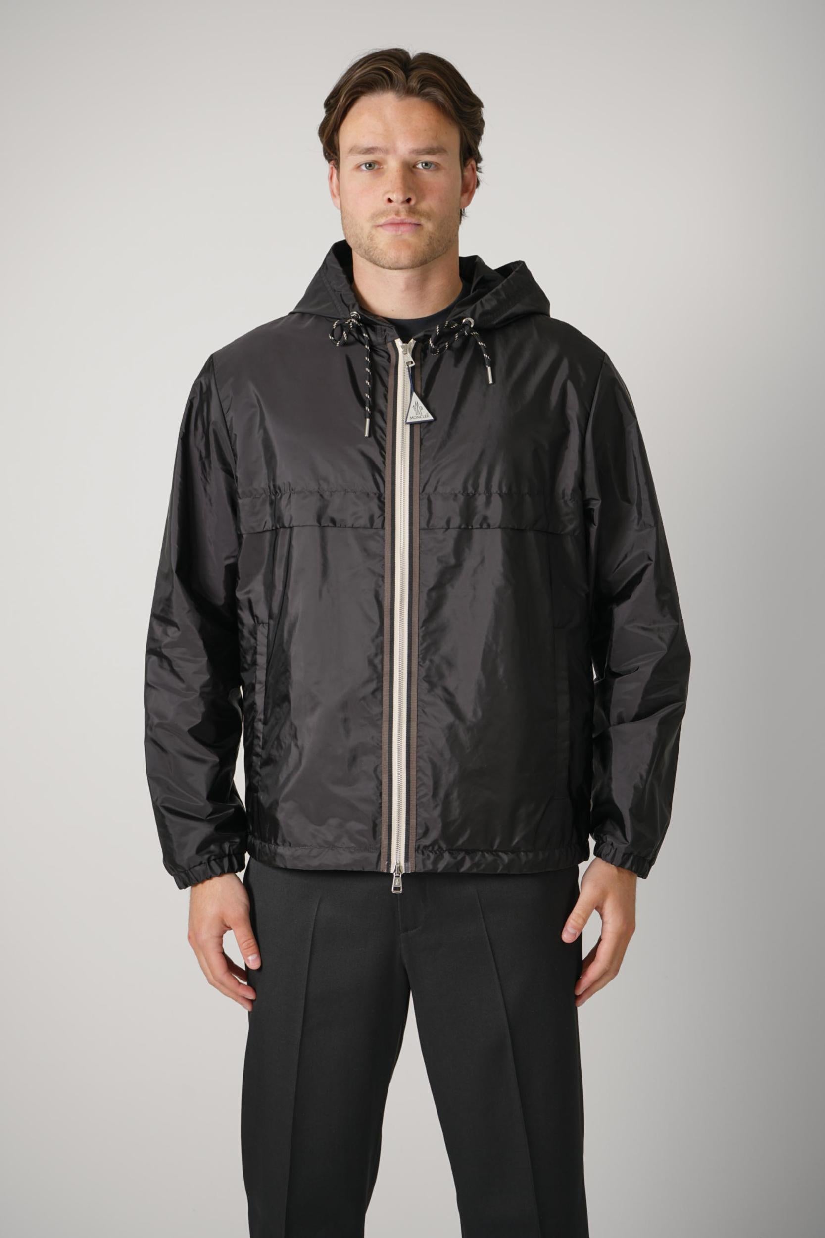 Moncler Nidge Hooded Jacket Black