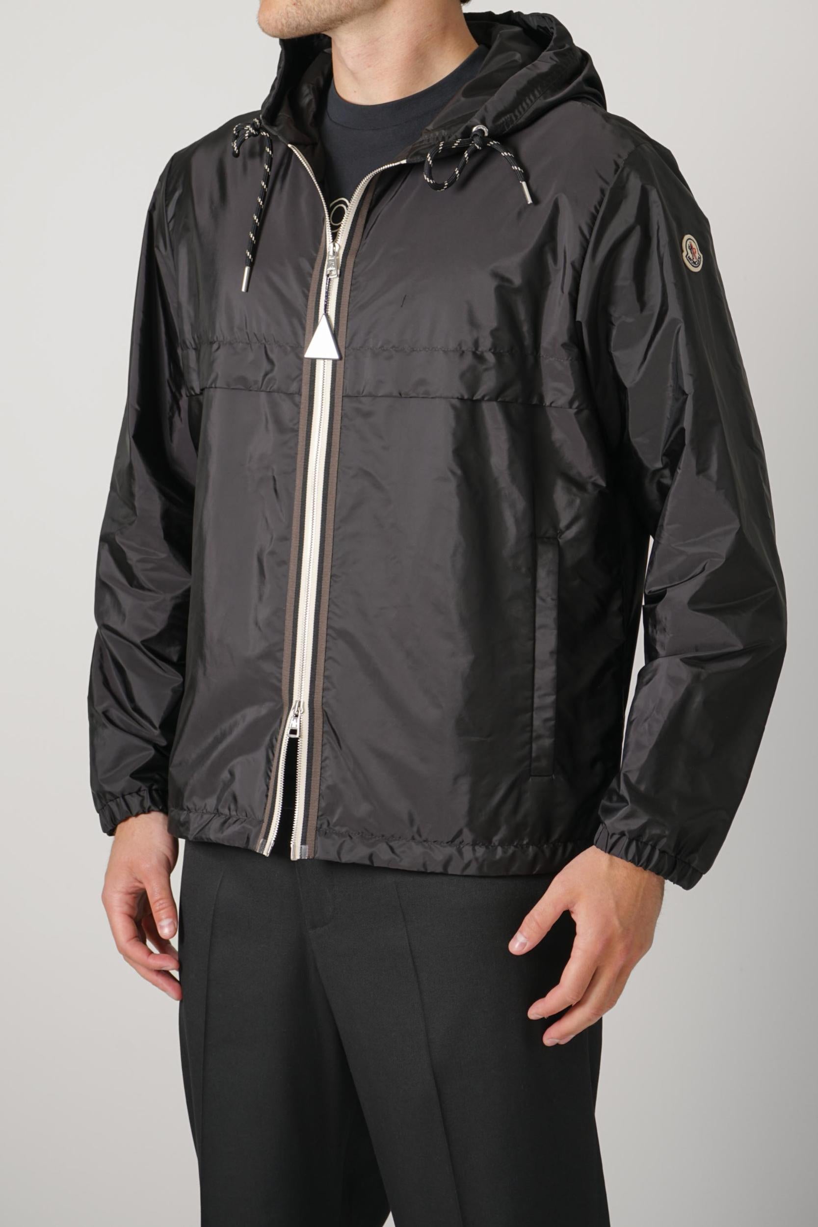 Moncler Nidge Hooded Jacket Black