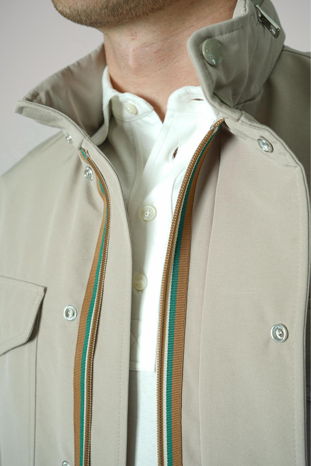 Moncler Noues Field Jacket Light Beige