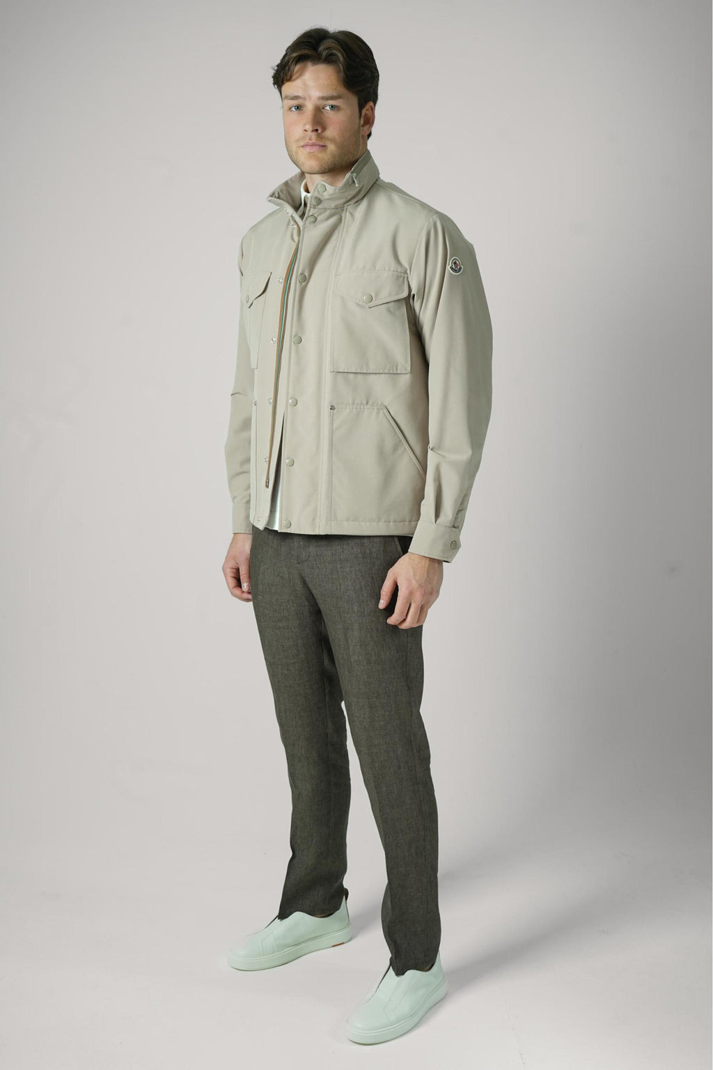 Moncler Noues Field Jacket Light Beige