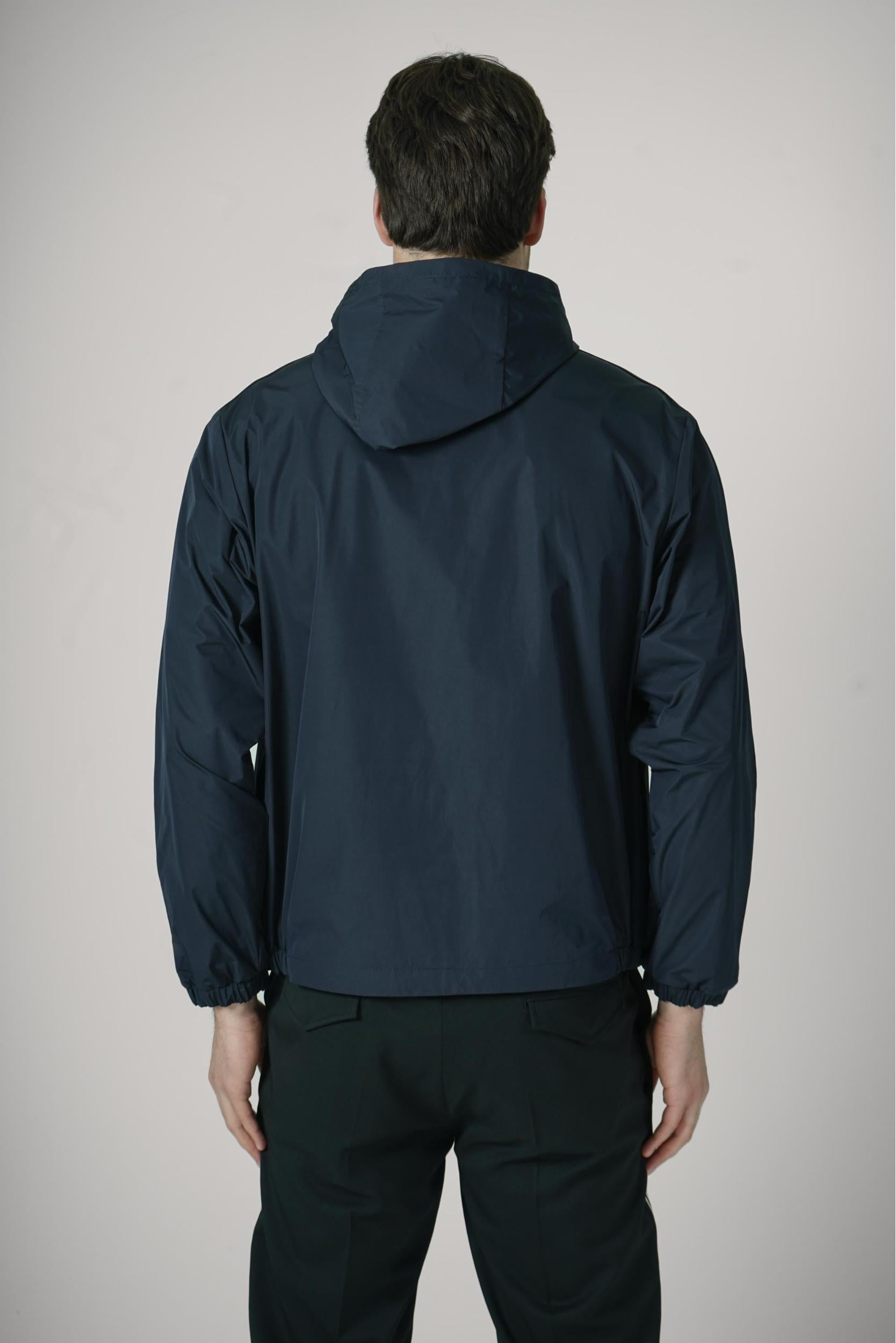 Moncler Olan Hooded Jacket Navy