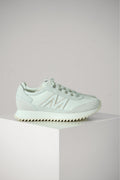 Moncler Pacey2 Suede &Amp; Nubuck Trainers White