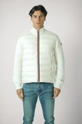 Moncler Padded Wool Cardigan White