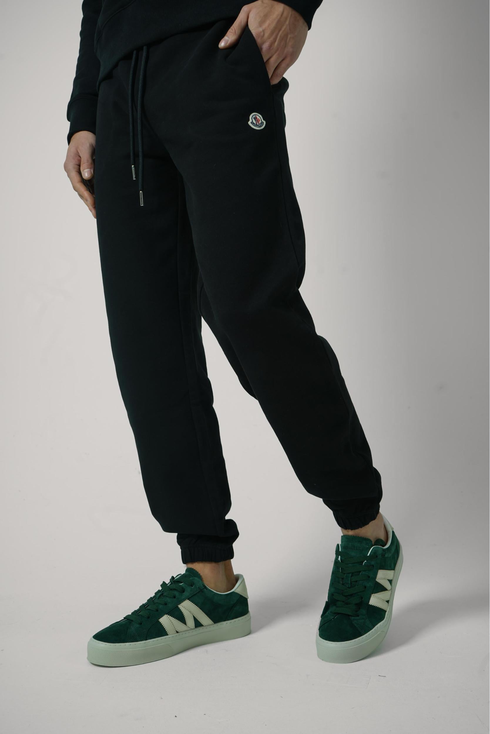 Moncler Pantalone Lungo Black – JURGEN STORE