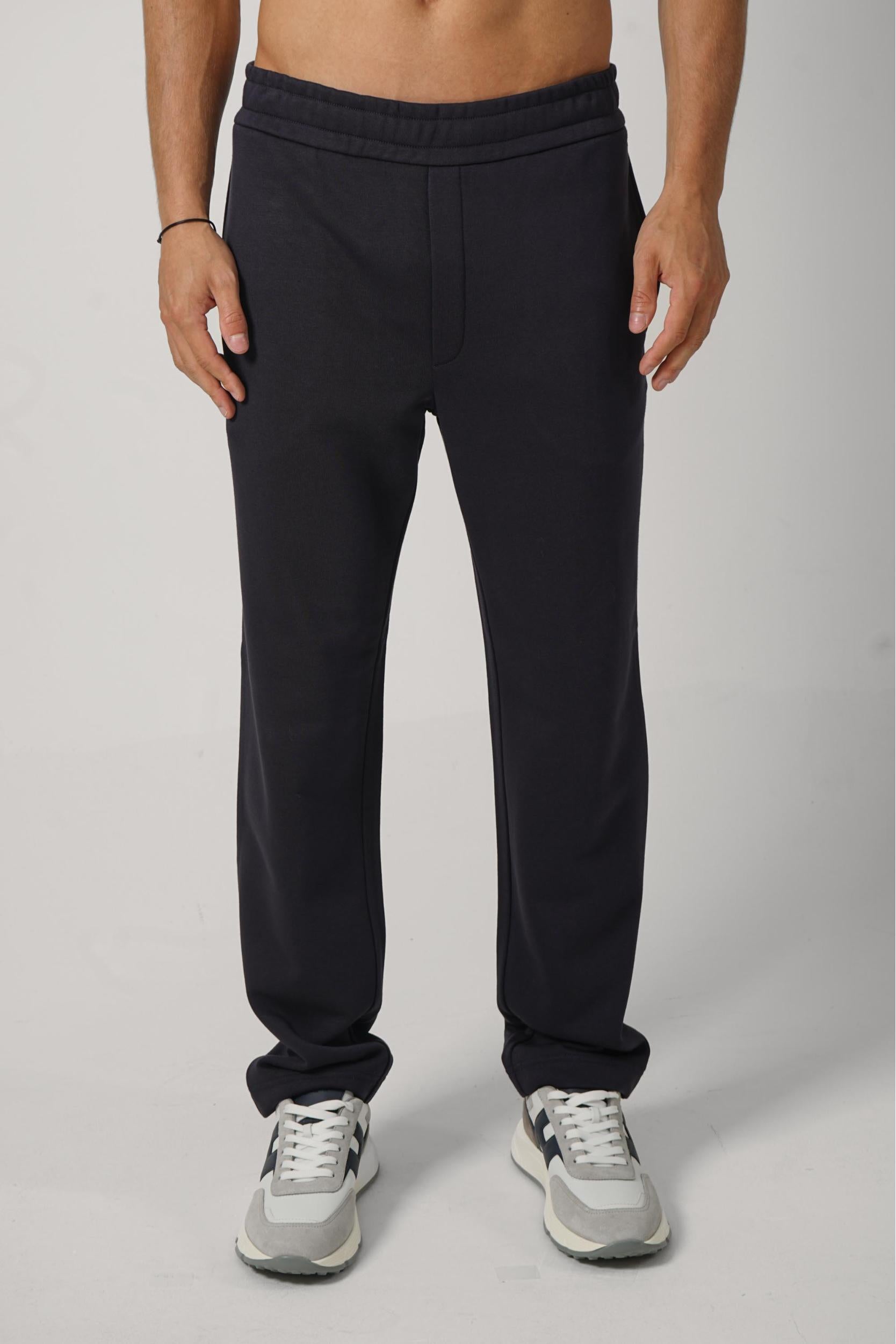 Moncler Pantalone Lungo Navy