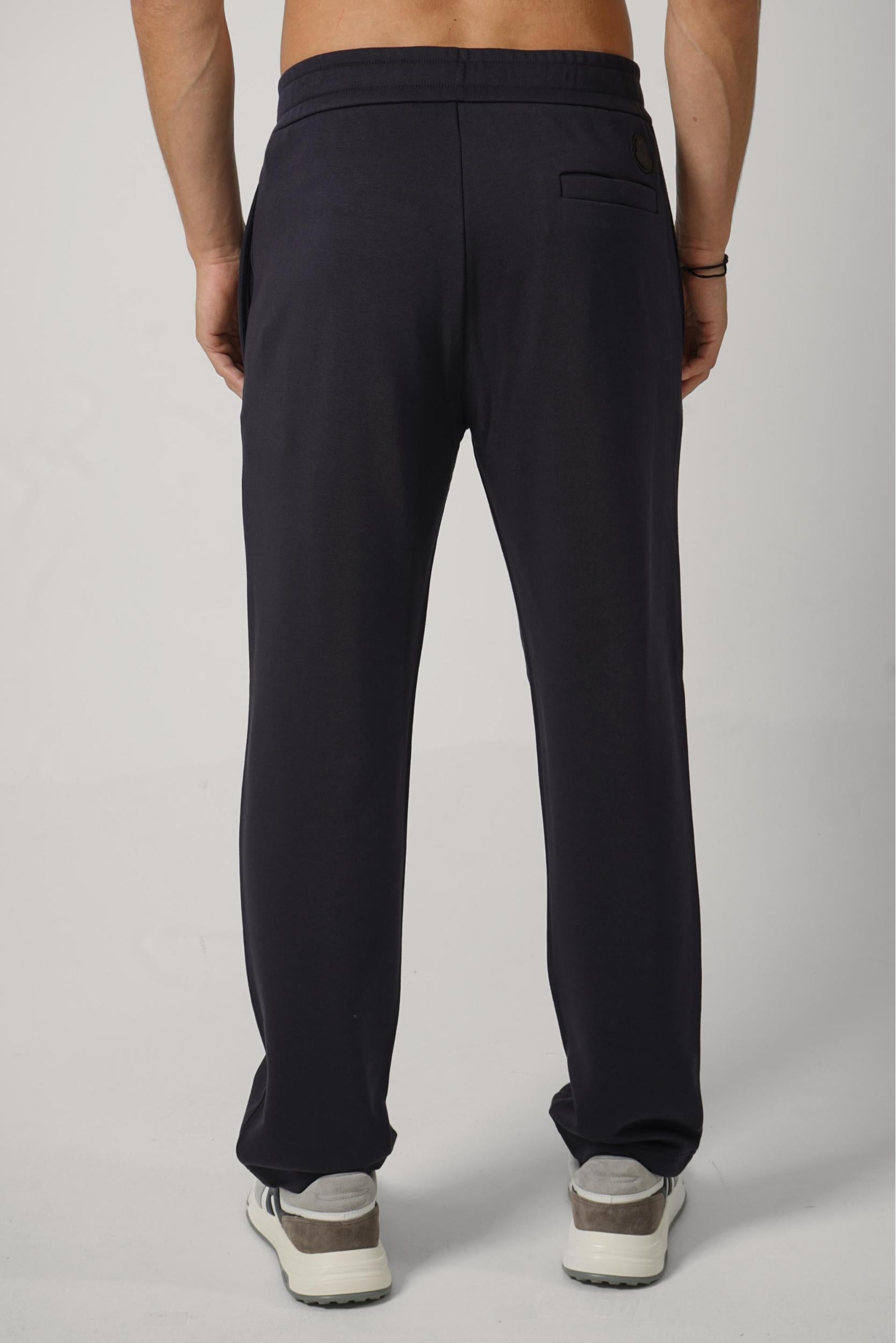 Moncler Pantalone Lungo Navy