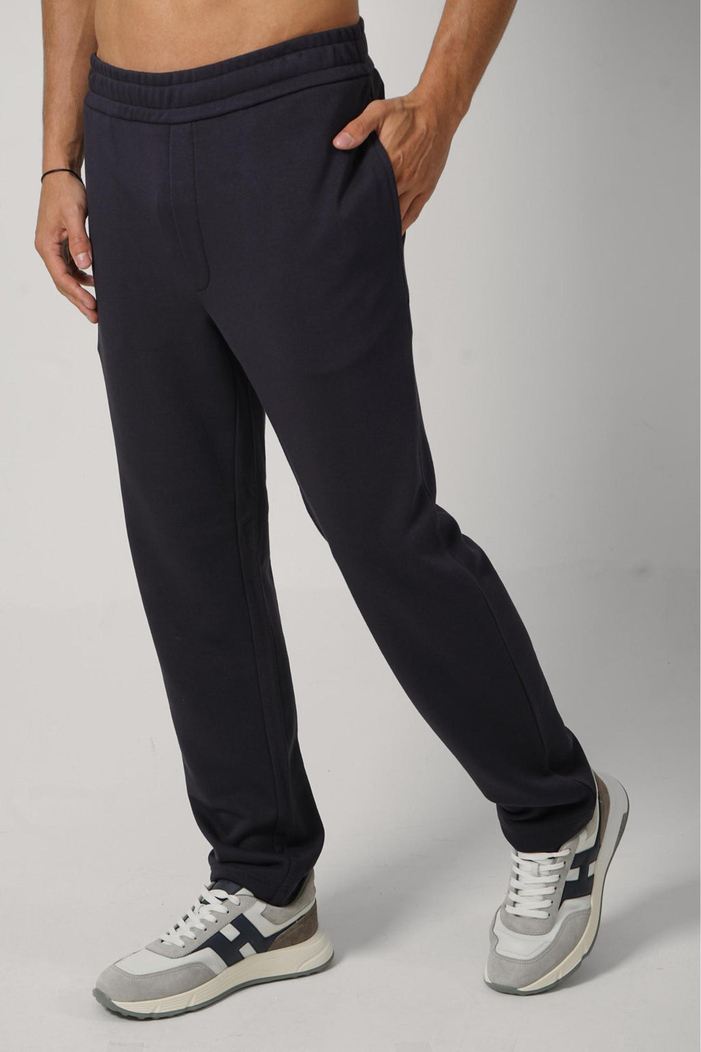 Moncler Pantalone Lungo Navy