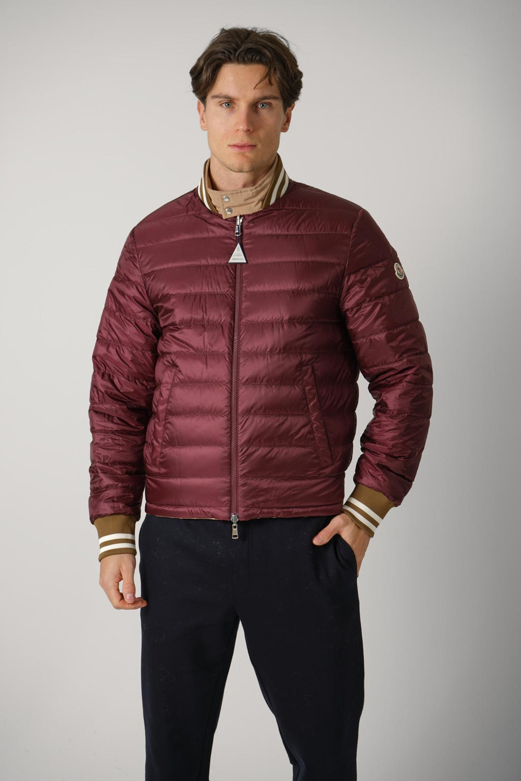 Moncler Prieure Reversible Jacket Camel