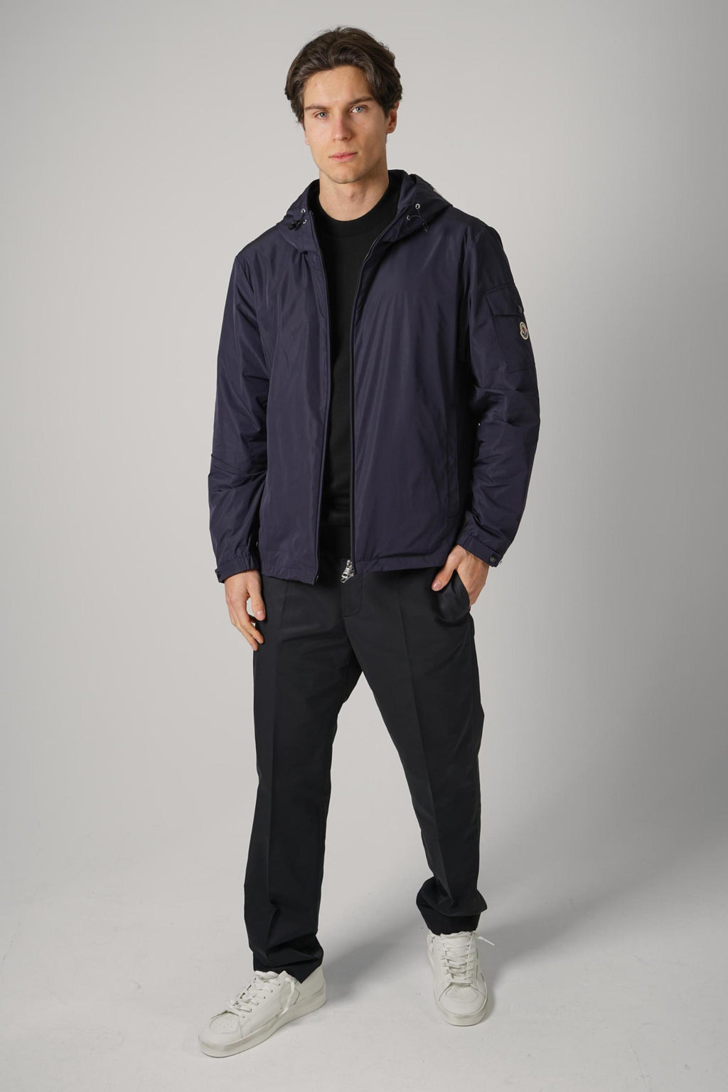 Moncler Sassiere Giubbotto Navy