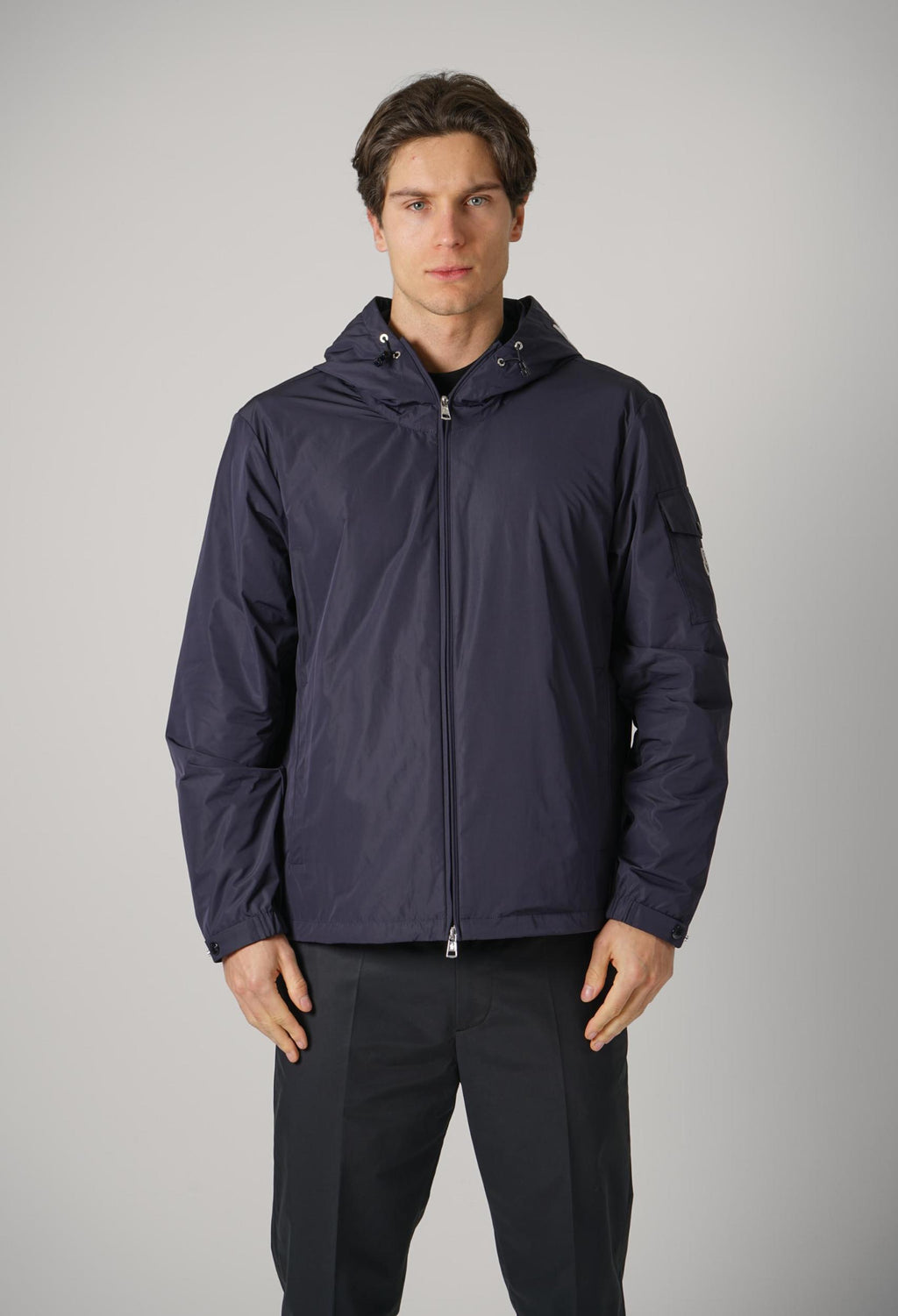 Moncler Sassiere Giubbotto Navy