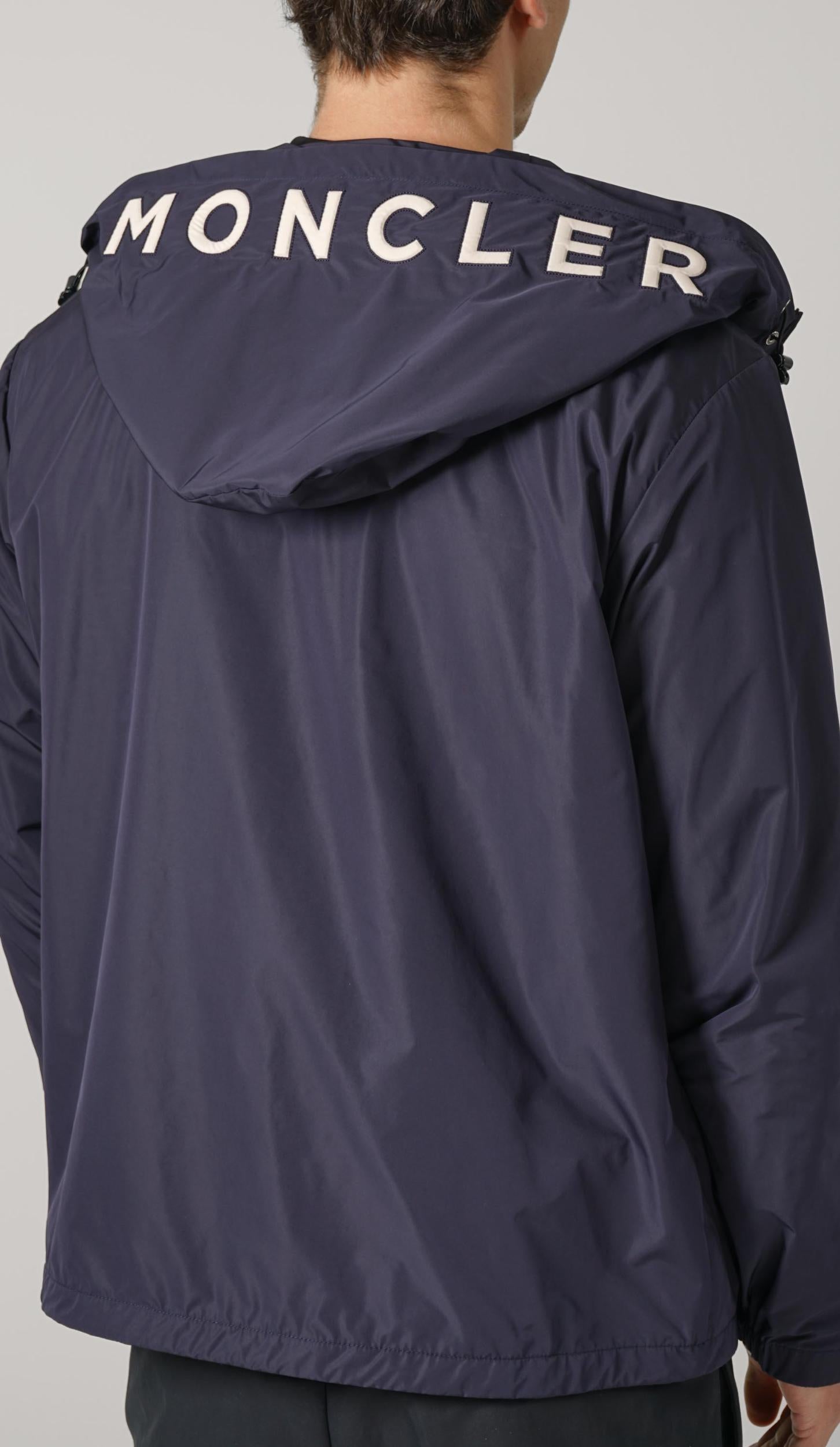 Moncler Sassiere Giubbotto Navy