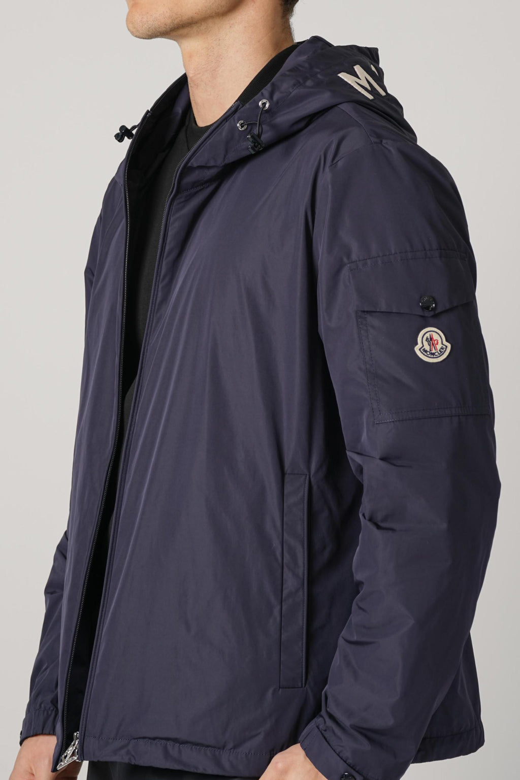 Moncler Sassiere Giubbotto Navy
