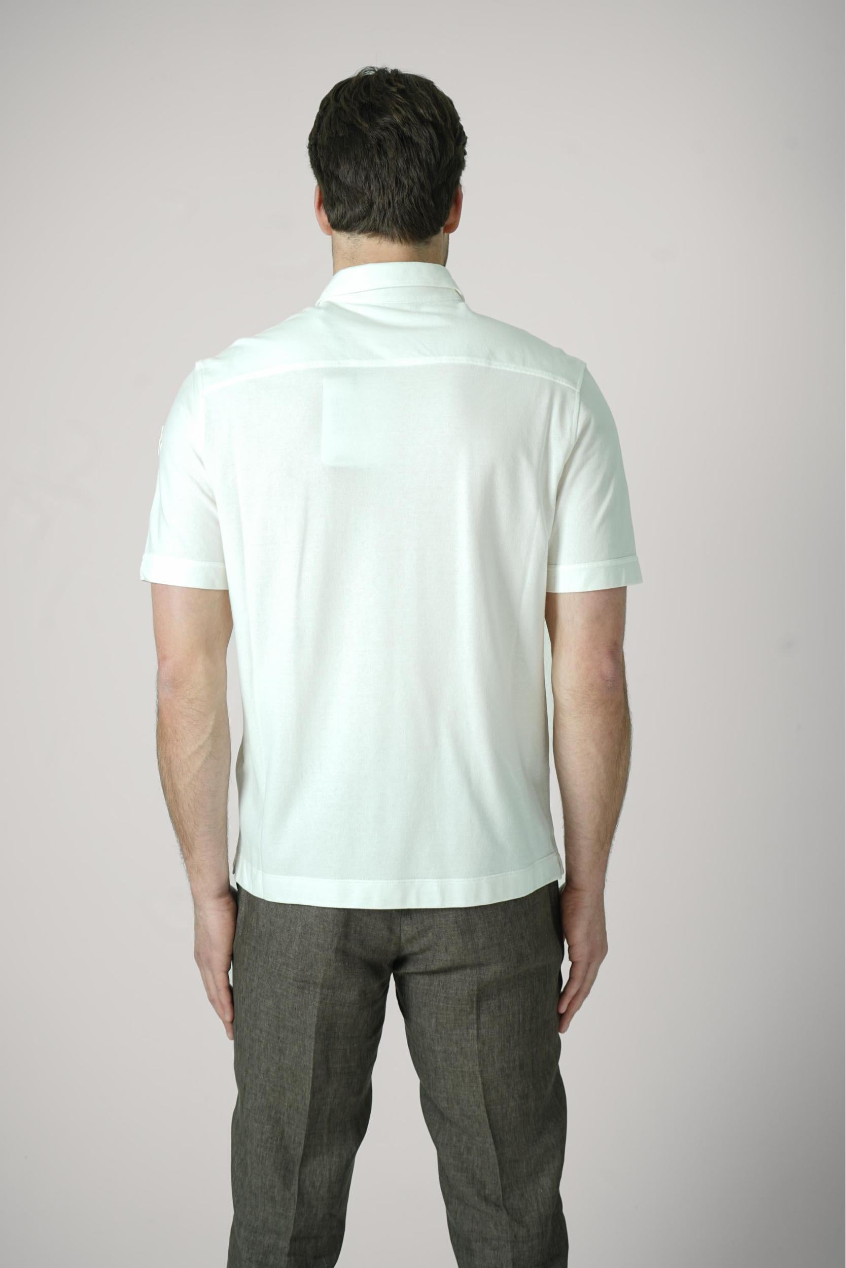 Moncler Ss Polo White