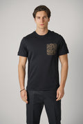Moncler Ss-Shirt Print Black