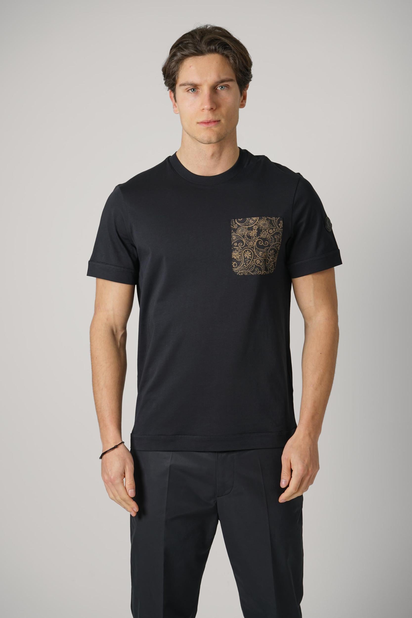 Moncler Ss-Shirt Print Black