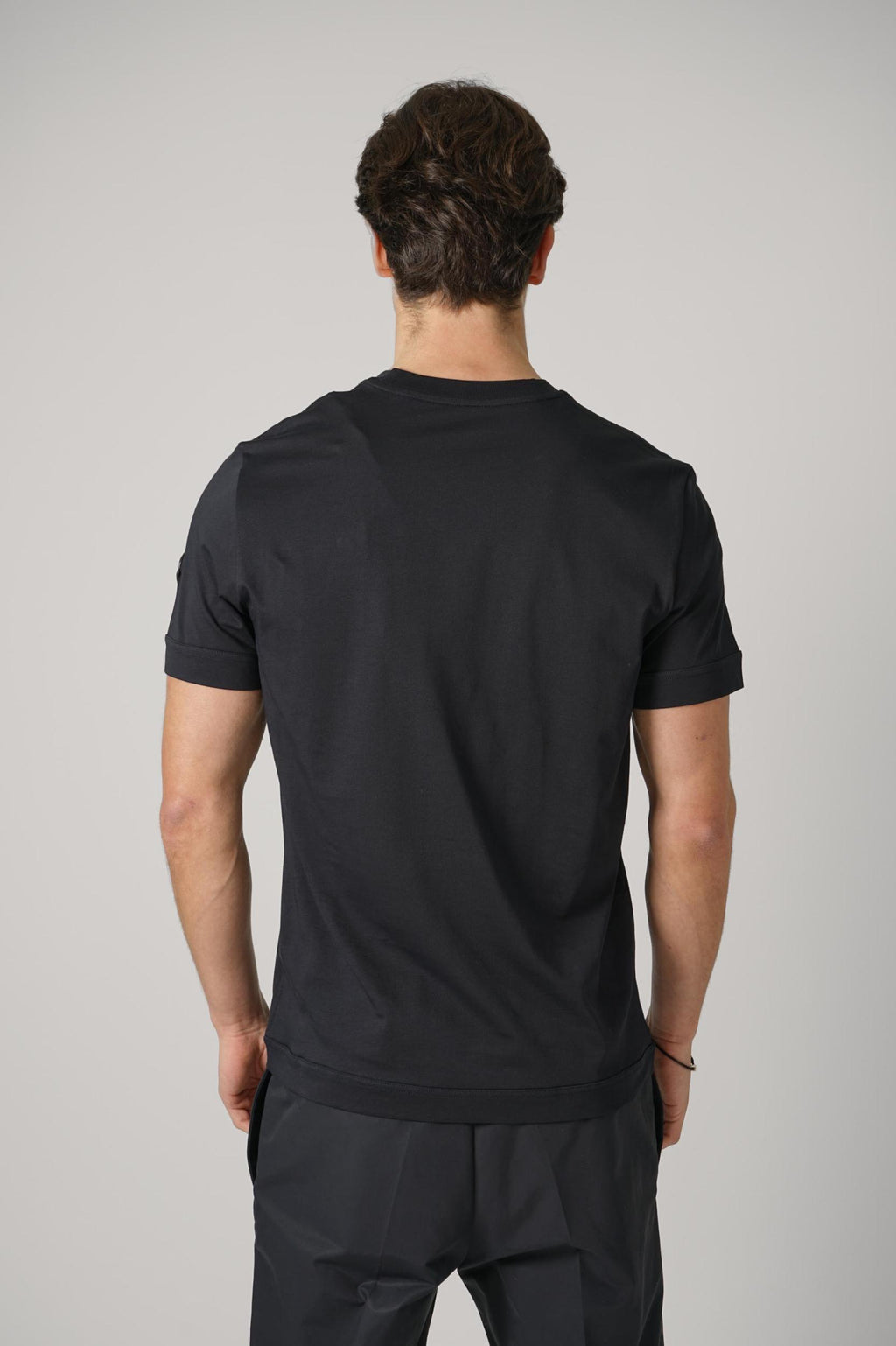 Moncler Ss-Shirt Print Black