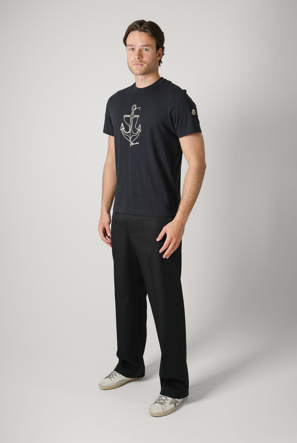 Moncler Ss T-Shirt Navy