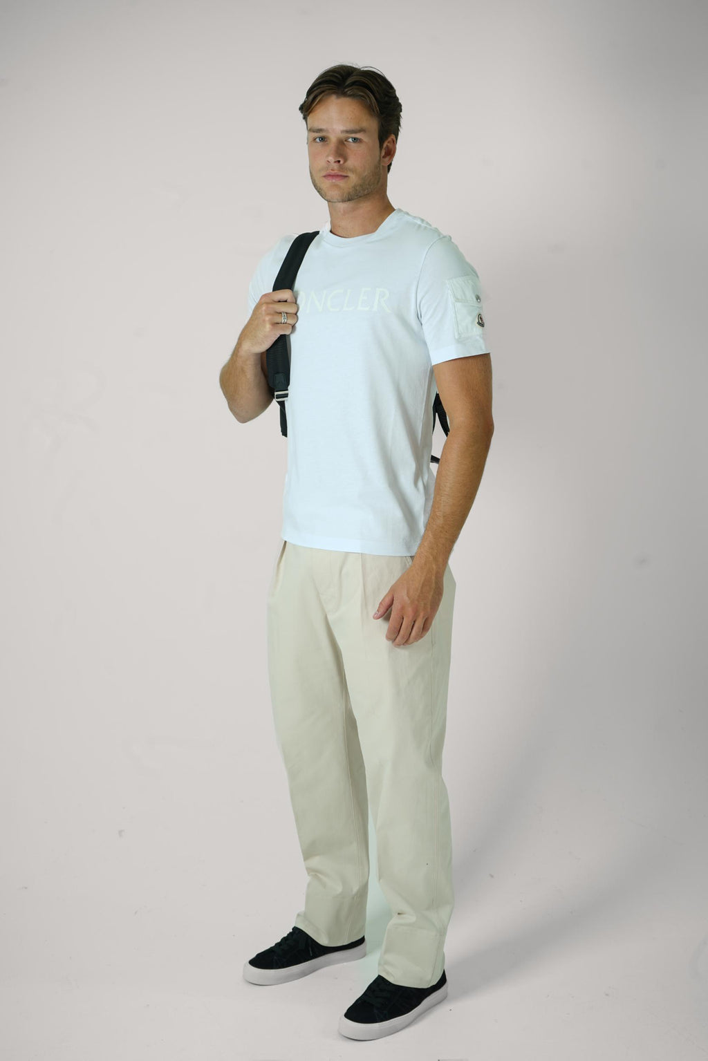 Moncler Ss Tee White