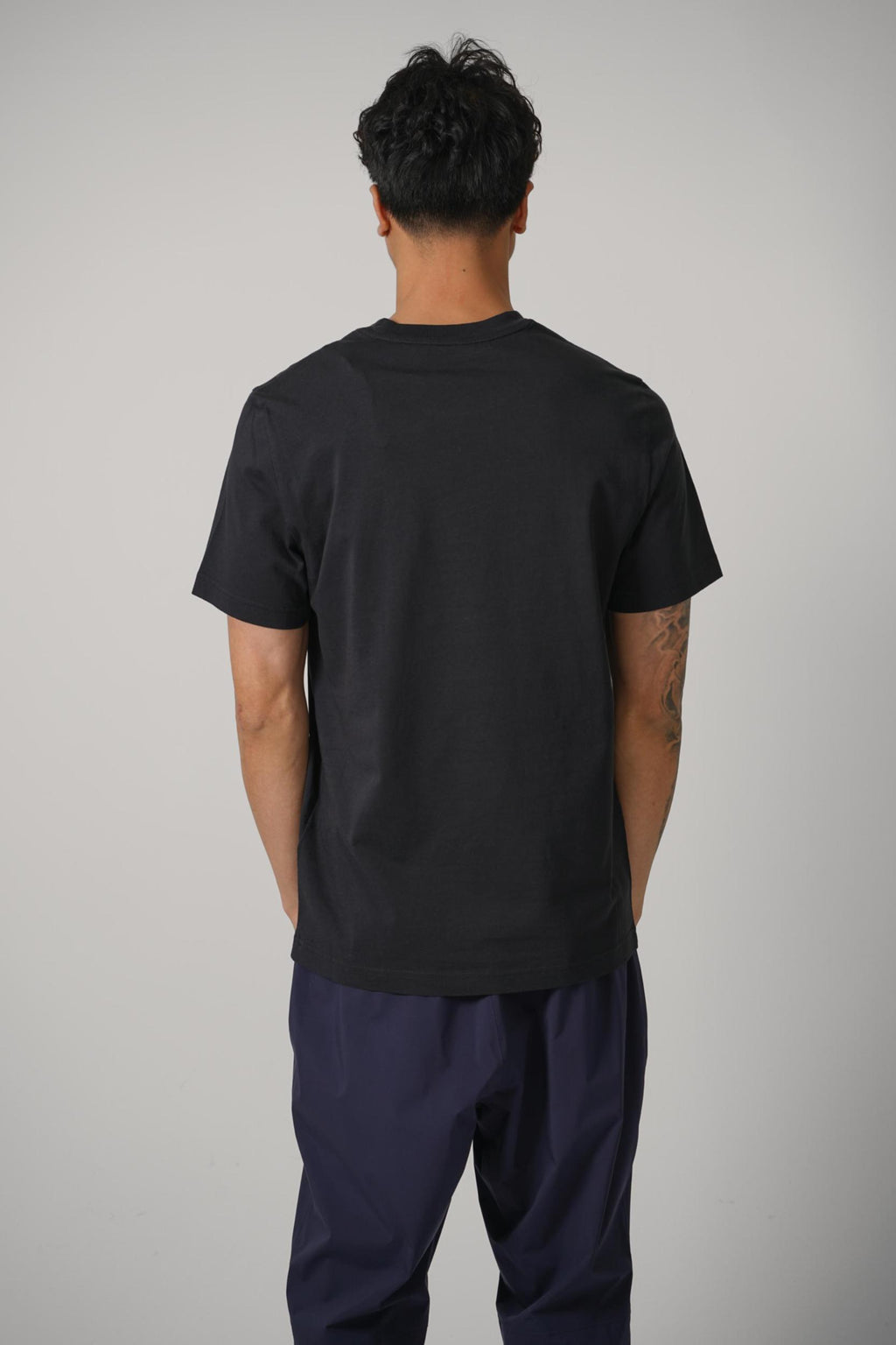 Moncler Ss Triple Patch T-Shirt Black