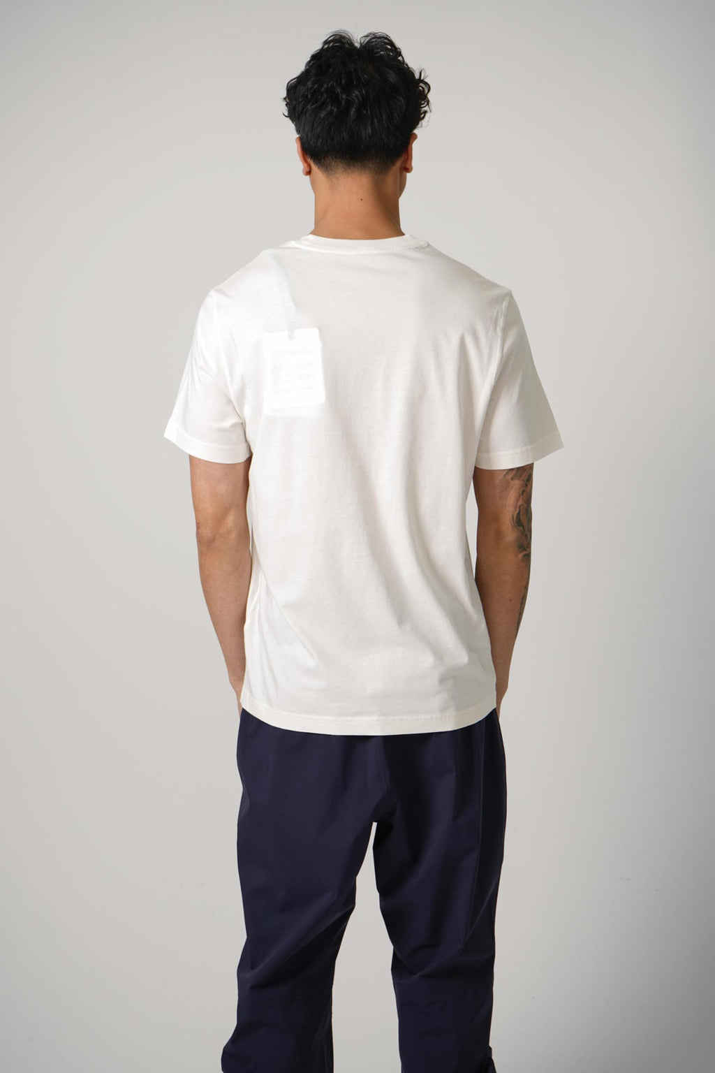 Moncler Ss Triple Patch T-Shirt White