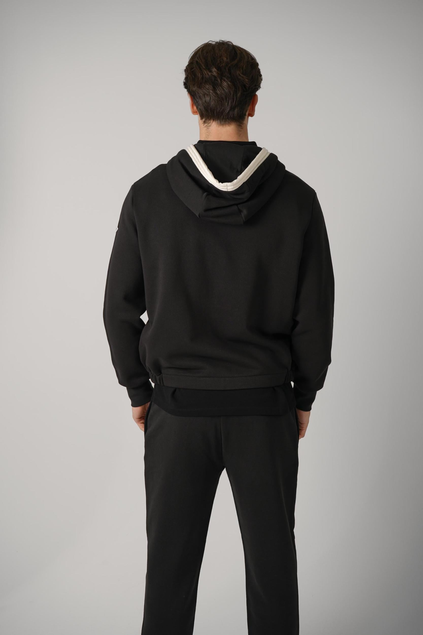 Moncler Zip Up Cardigan Black