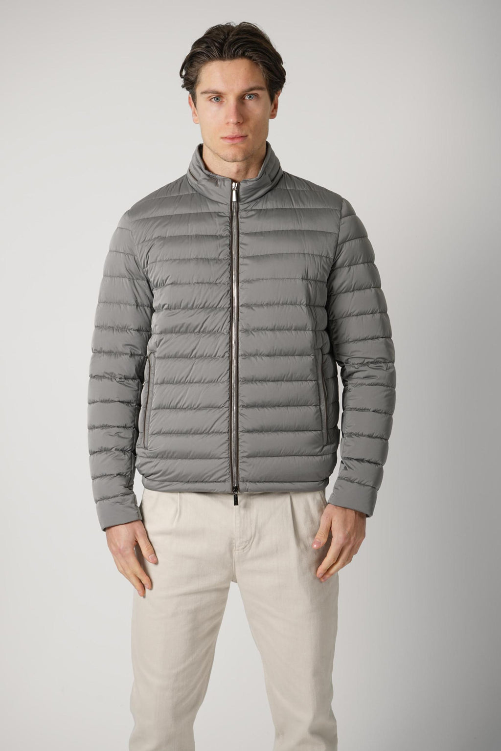 Moorer Alec S3C Watted Jacket Grey