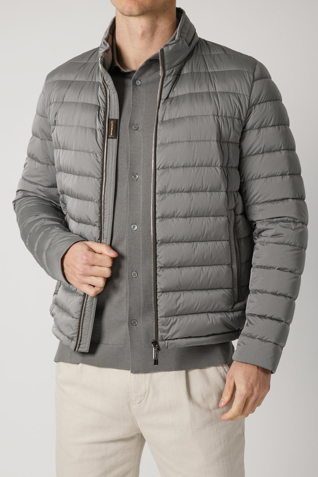 Moorer Alec S3C Watted Jacket Grey