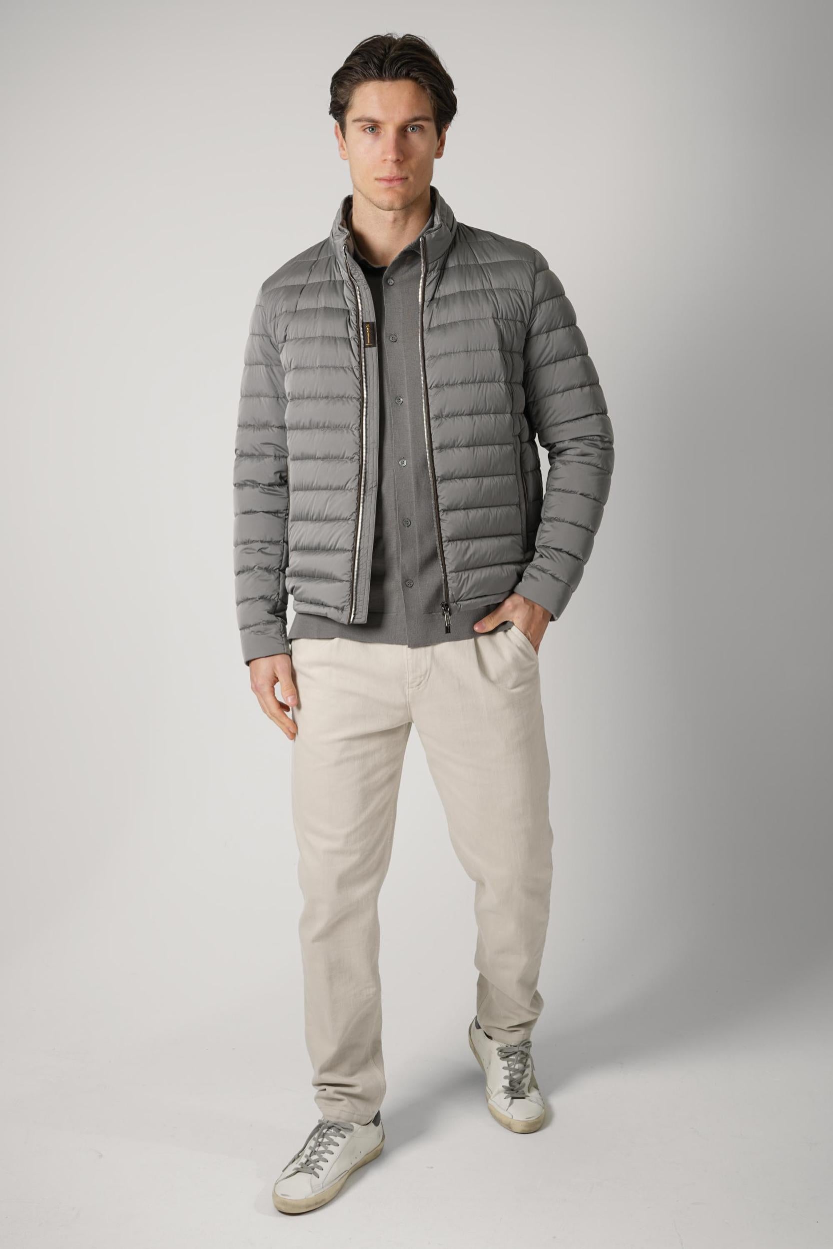Moorer Alec S3C Watted Jacket Grey