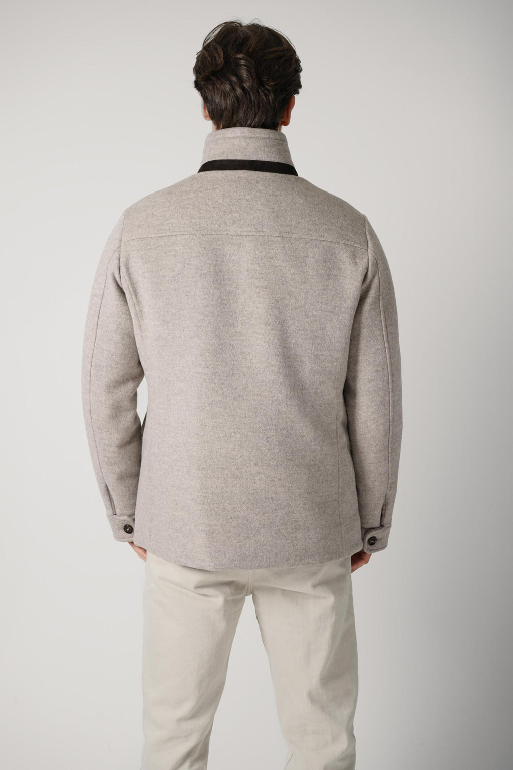 Moorer Bas Le Jacket Stone