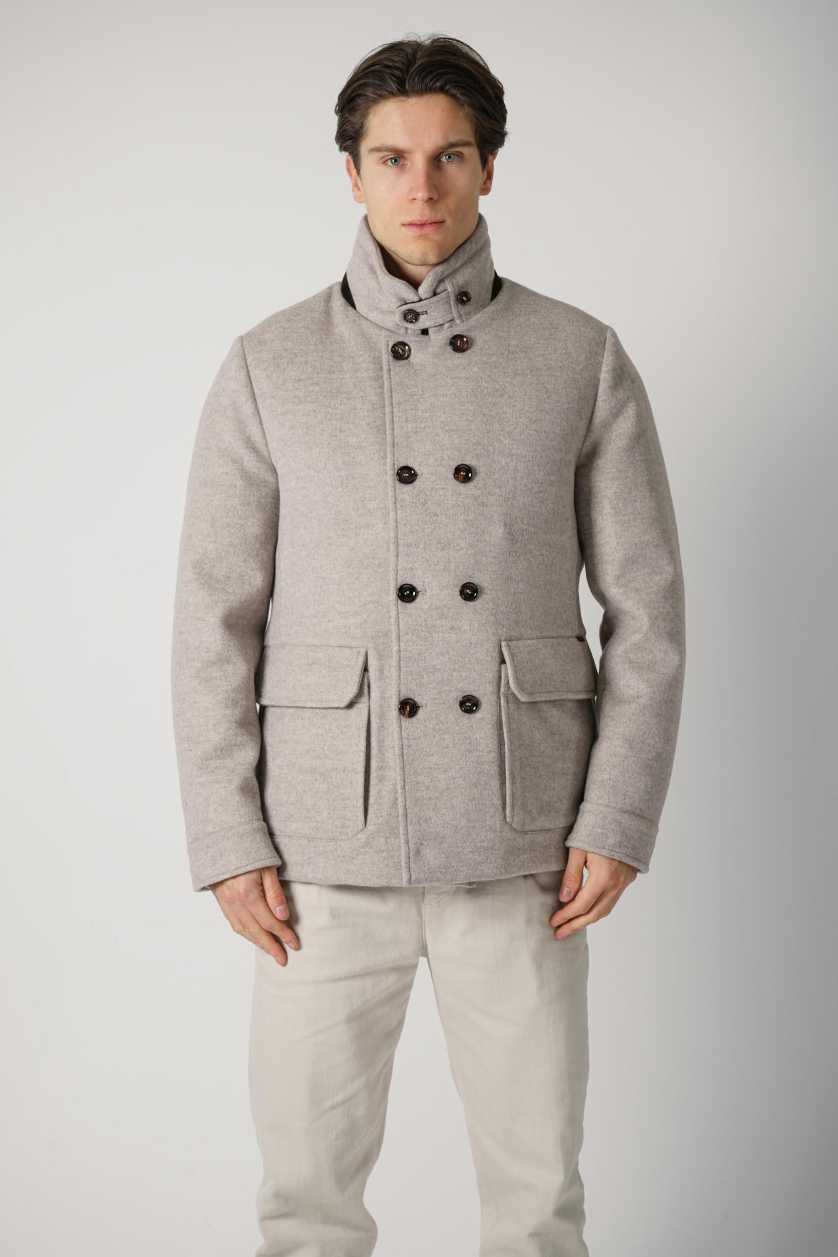 Moorer Bas Le Jacket Stone
