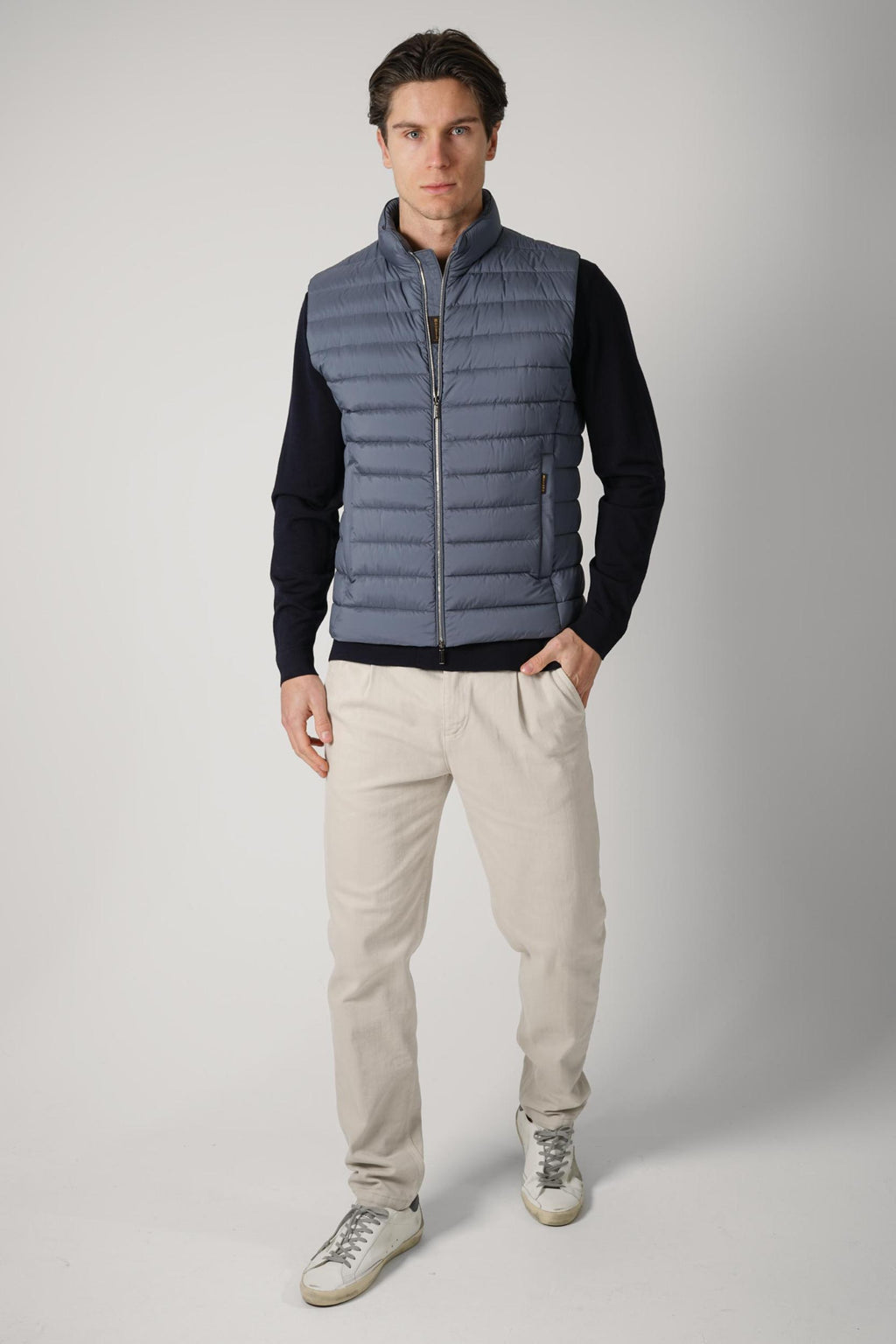 Moorer Gilet Blue