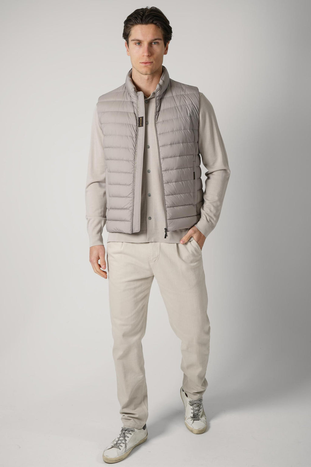 Moorer Gilet Grey