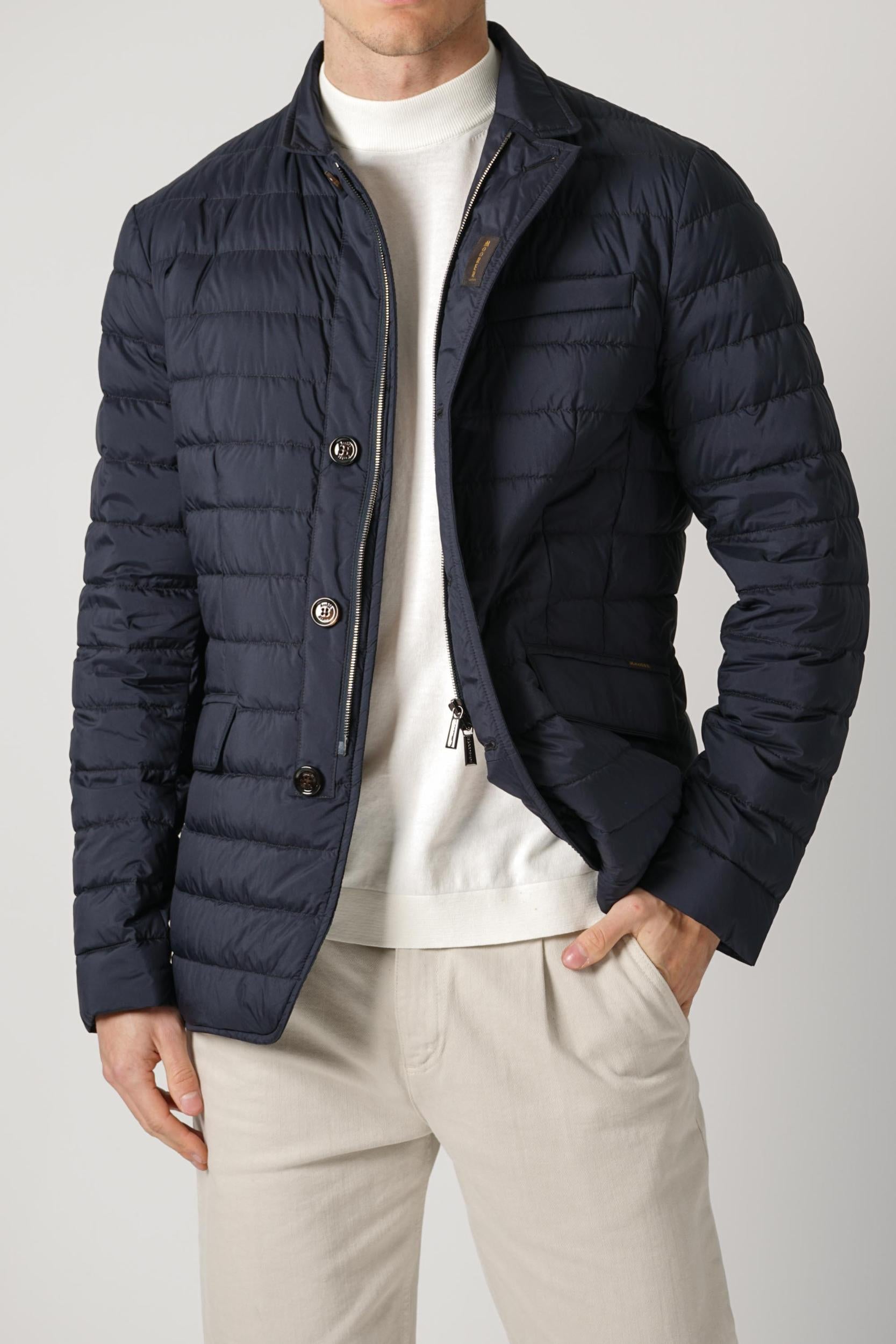 Moorer S3 Zavyer Jacket Dark Blue
