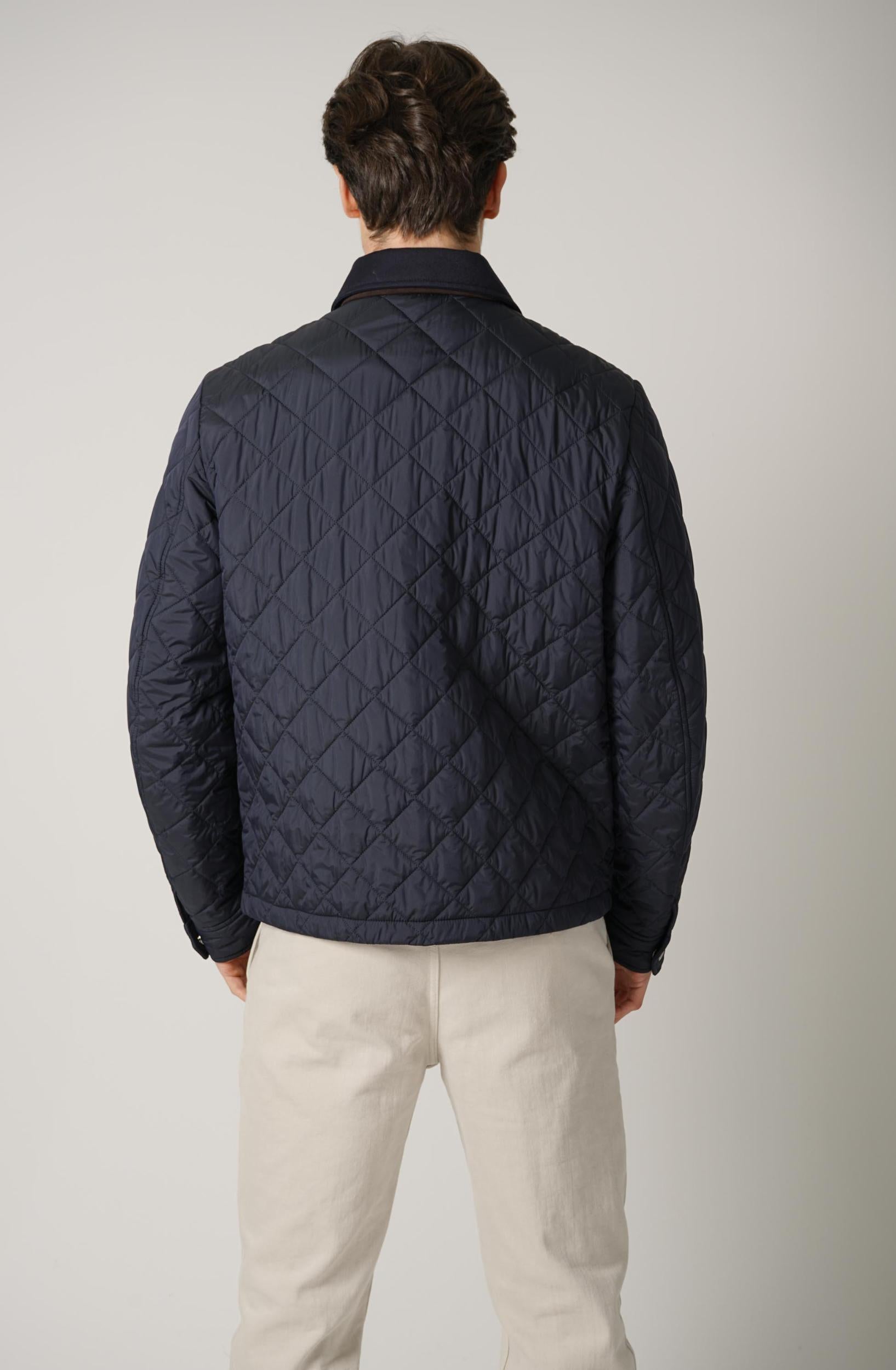 Moorer S3C Dardano Jacket Dark Blue