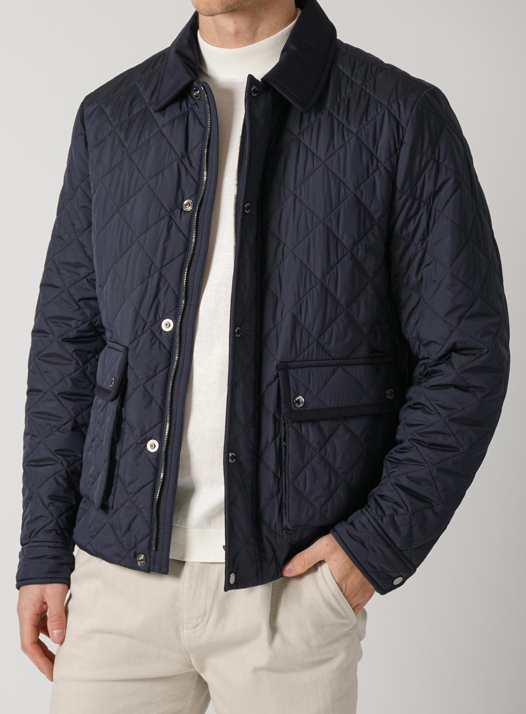 Moorer S3C Dardano Jacket Dark Blue