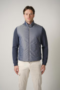 Moorer Salmon Jacket Chambray