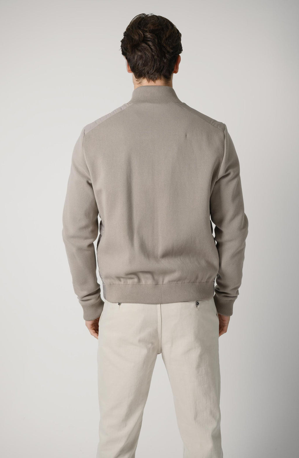 Moorer Sleeved Gilet Grey
