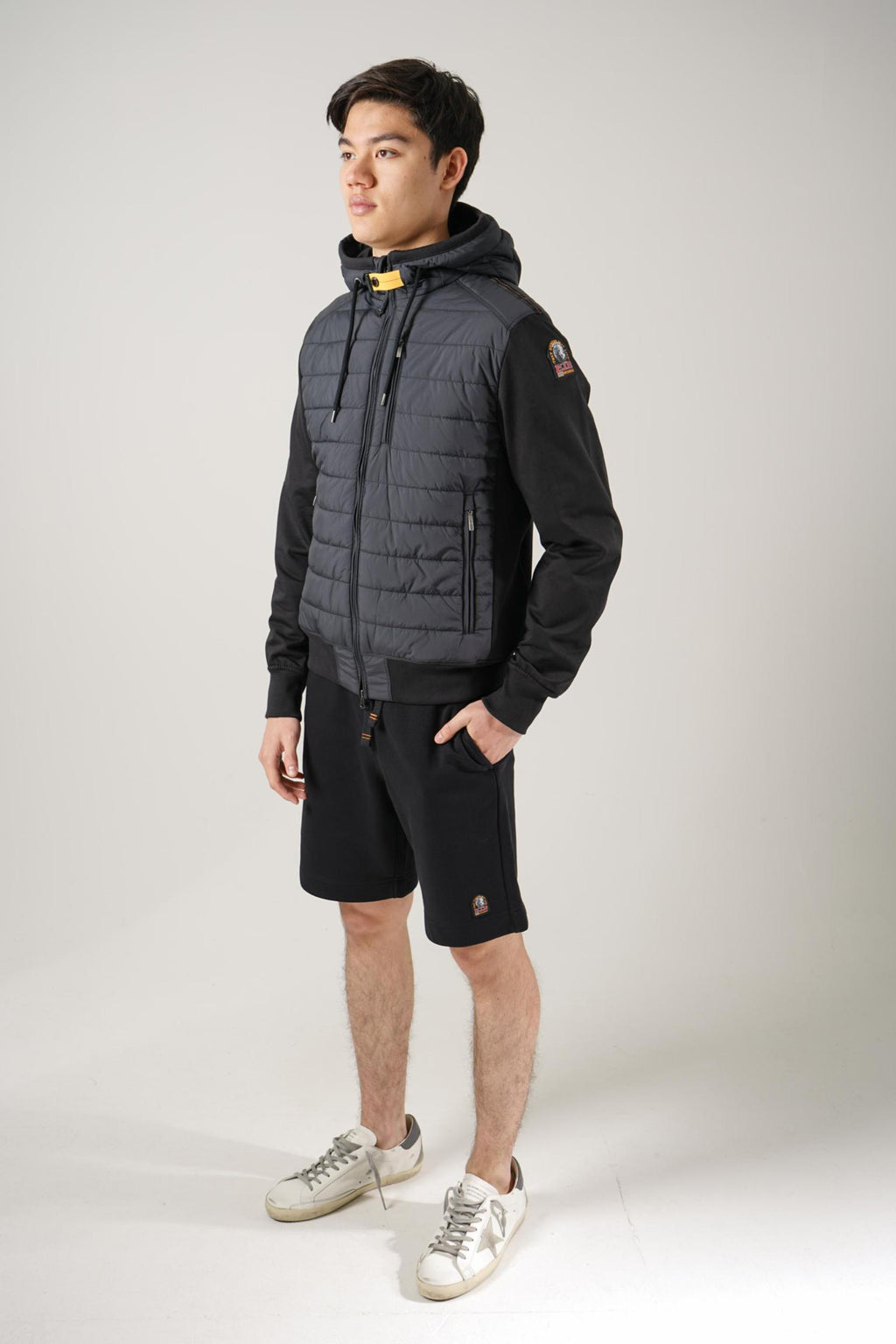 Parajumper Fleece &Amp; Puffer Jacket Black